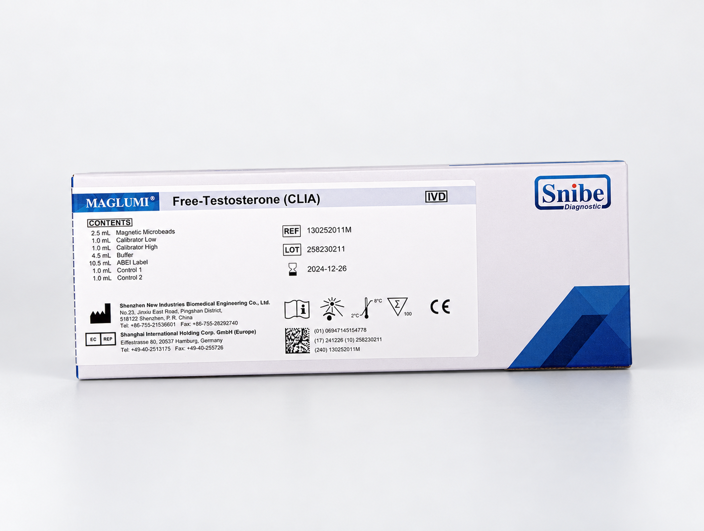 MAGLUMI free-testosterone 2G