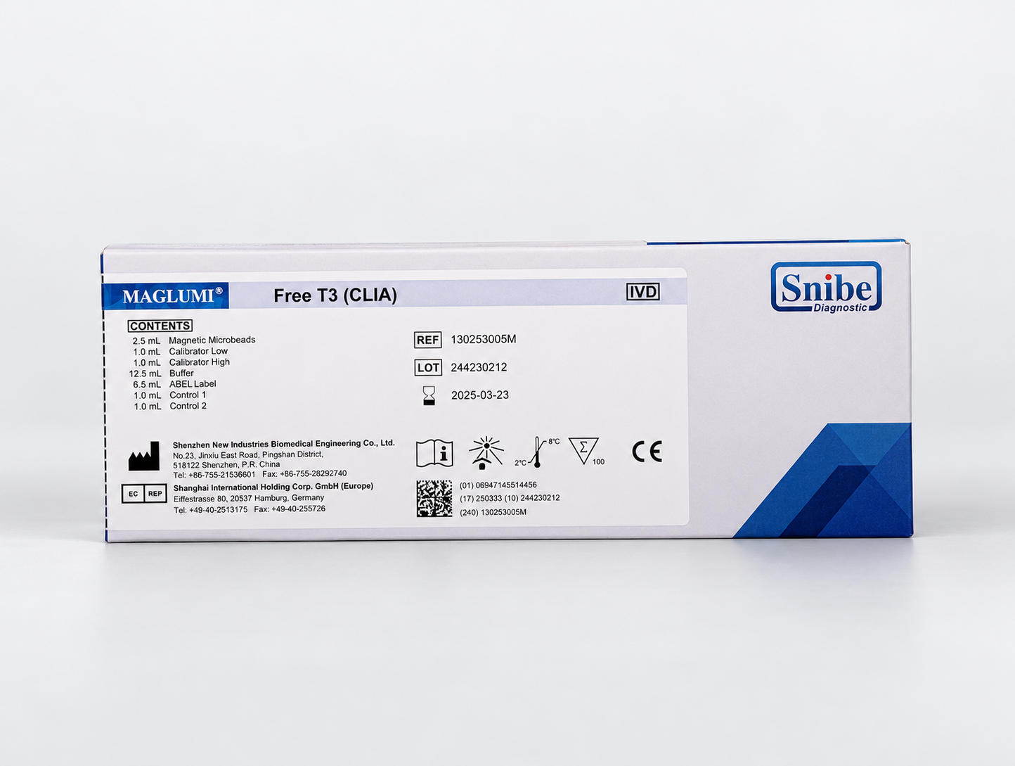 MAGLUMI free T3 (CLIA) 2G