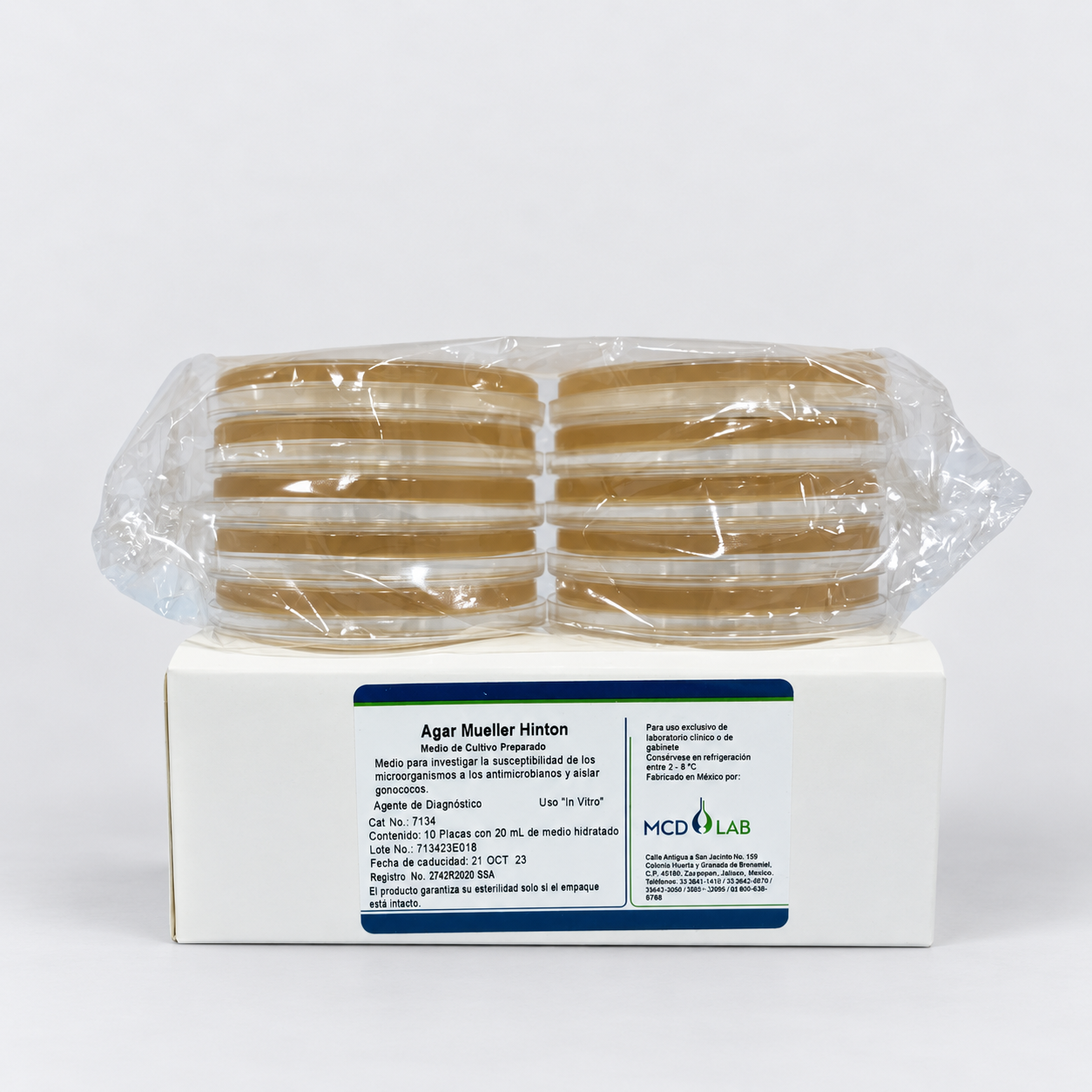 Agar Mueller Hinton