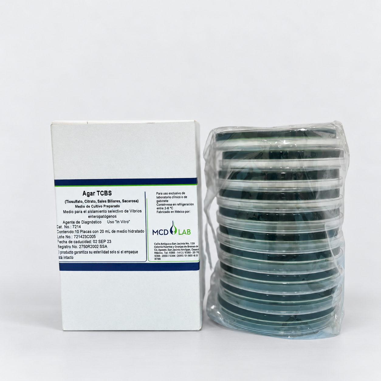 Agar TCBS