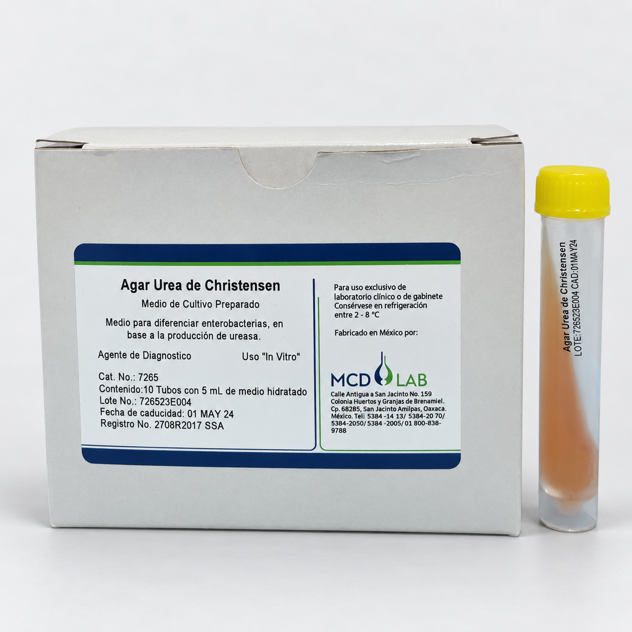 Agar urea de Christensen