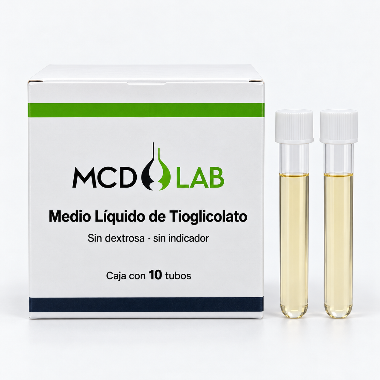 Medio líquido de tioglicolato sin dextrosa ni indicador
