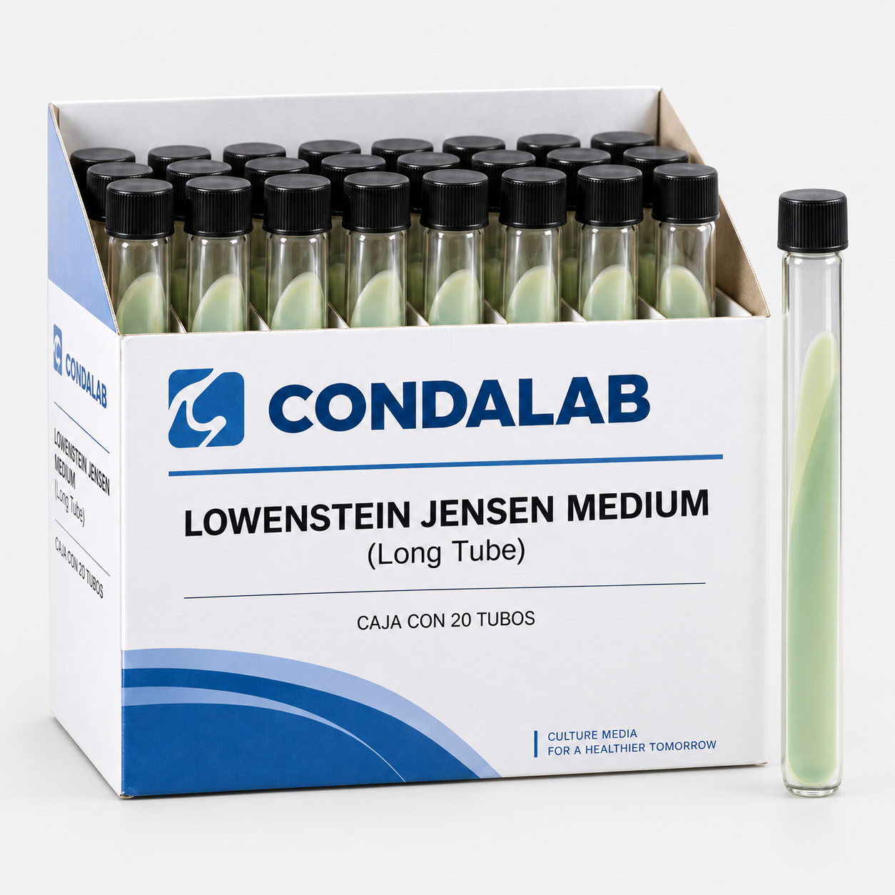 Lowenstein Jensen medium (long tube)