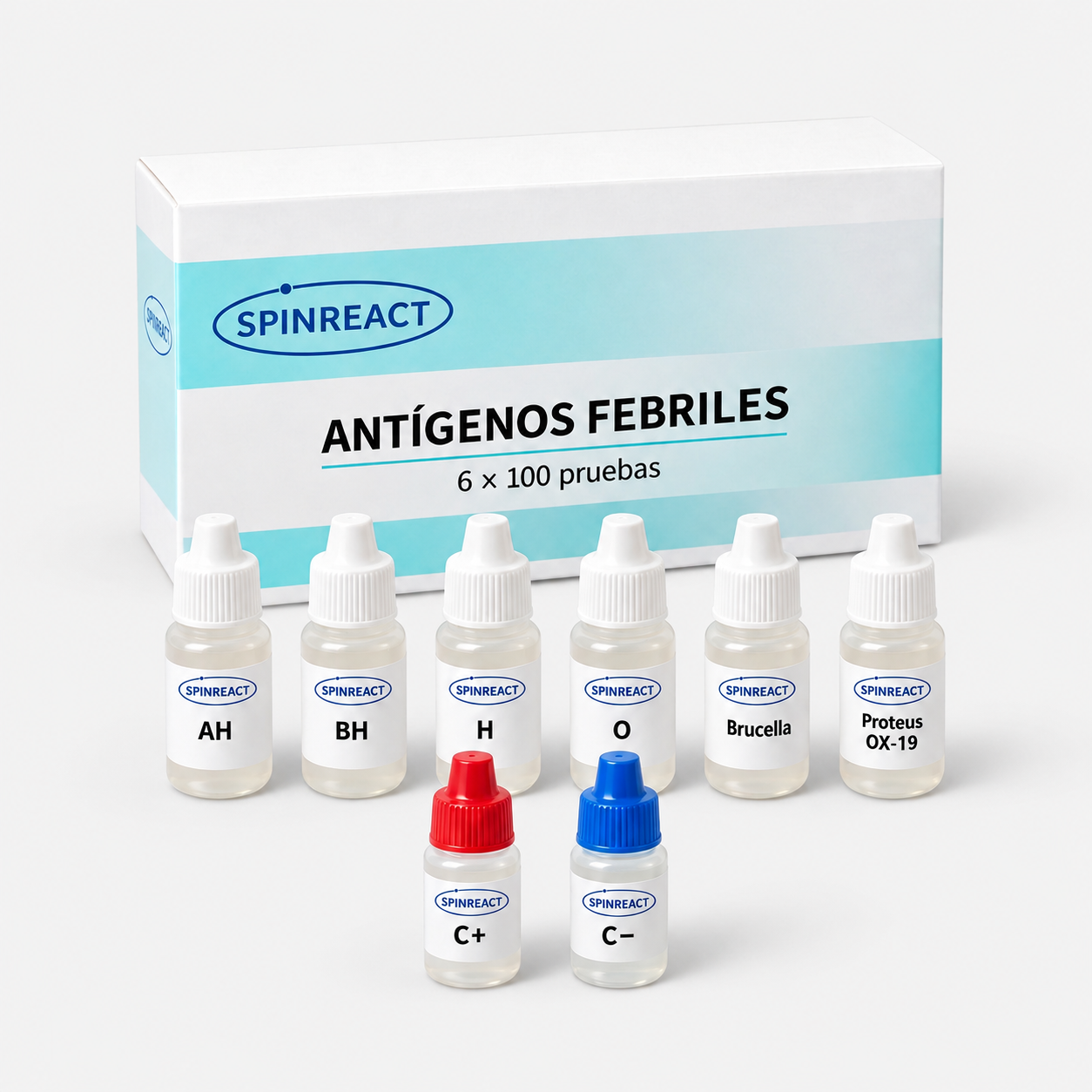 Kit de antígenos febriles con controles