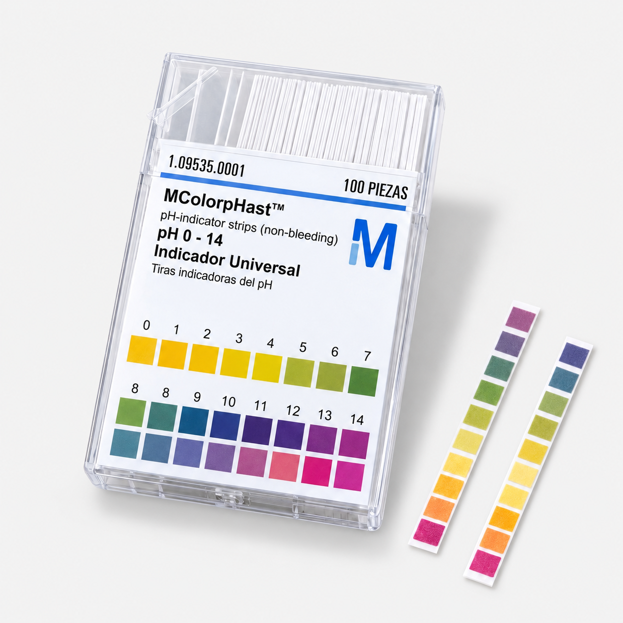 Tiras indicadoras de pH 0.14
