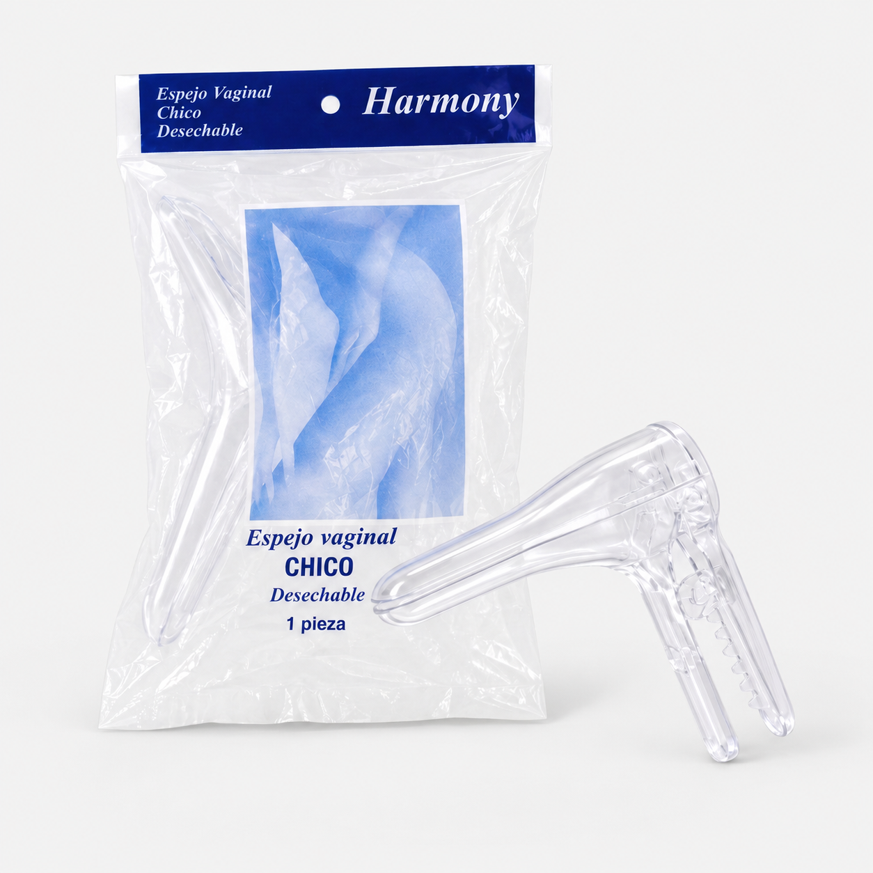 Espejo vaginal tamaño chico desechable