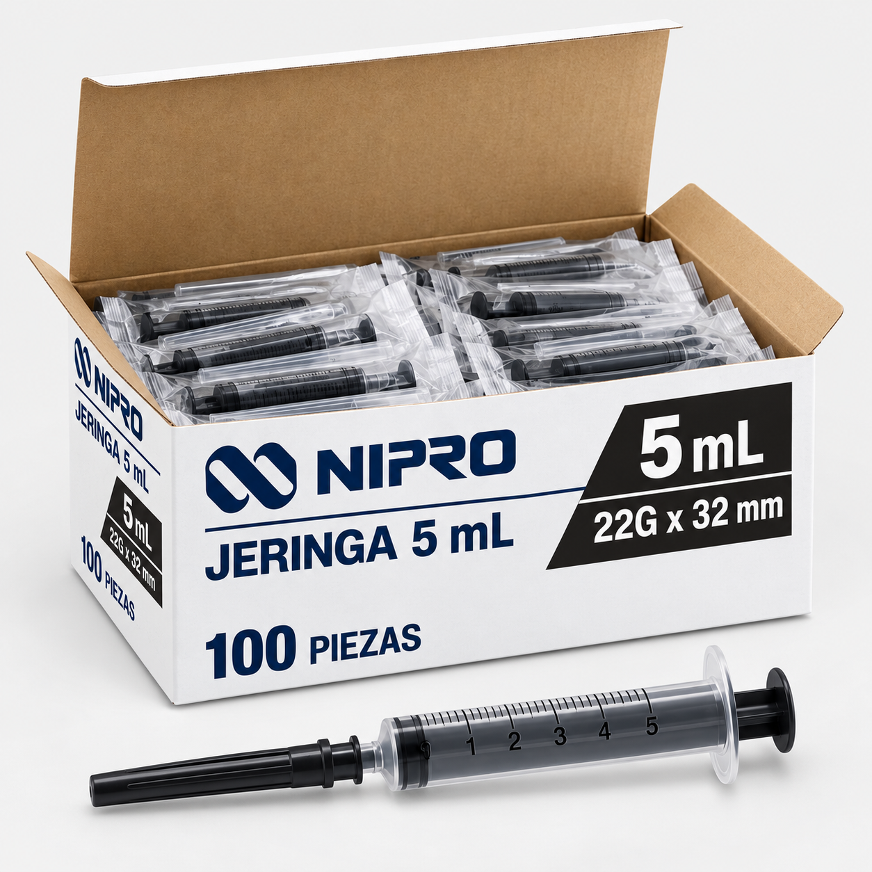 Jeringa · color negro