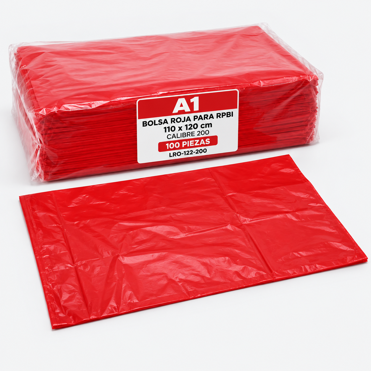 Bolsa de polietileno para RPBI · LRO-122-200