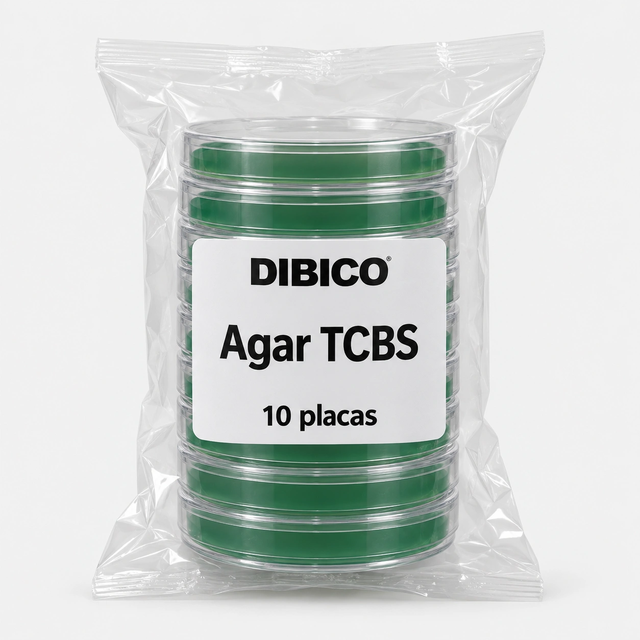 Agar TCBS en placa