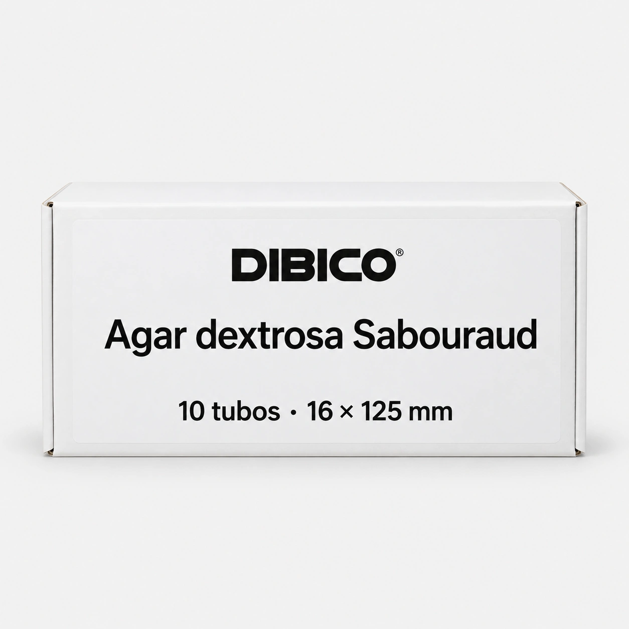 Agar dextrosa Sabouraud en tubo